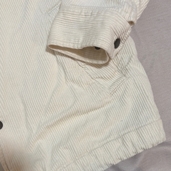 Zara Men's Off-White Shirt Jacket - Picture 5 of 7